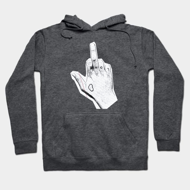 Fuck Love Hoodie by halfzero